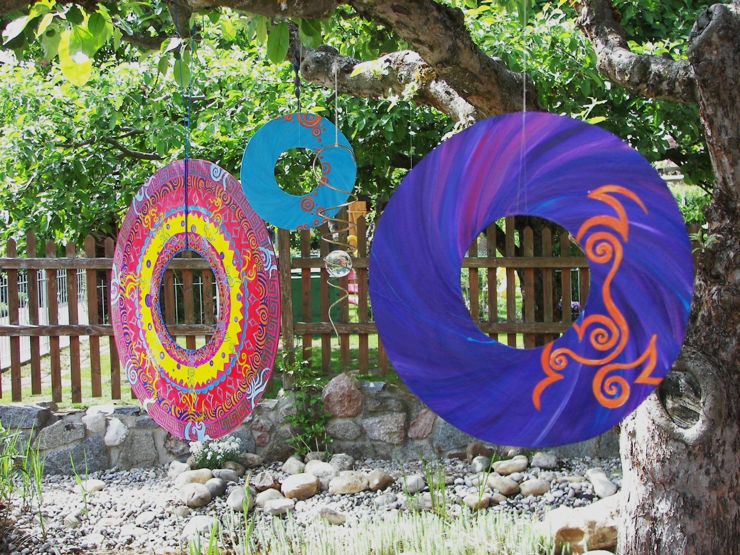 Gartenobjekte " Windtänze r", Grössen ab 30cm bis 80 cm